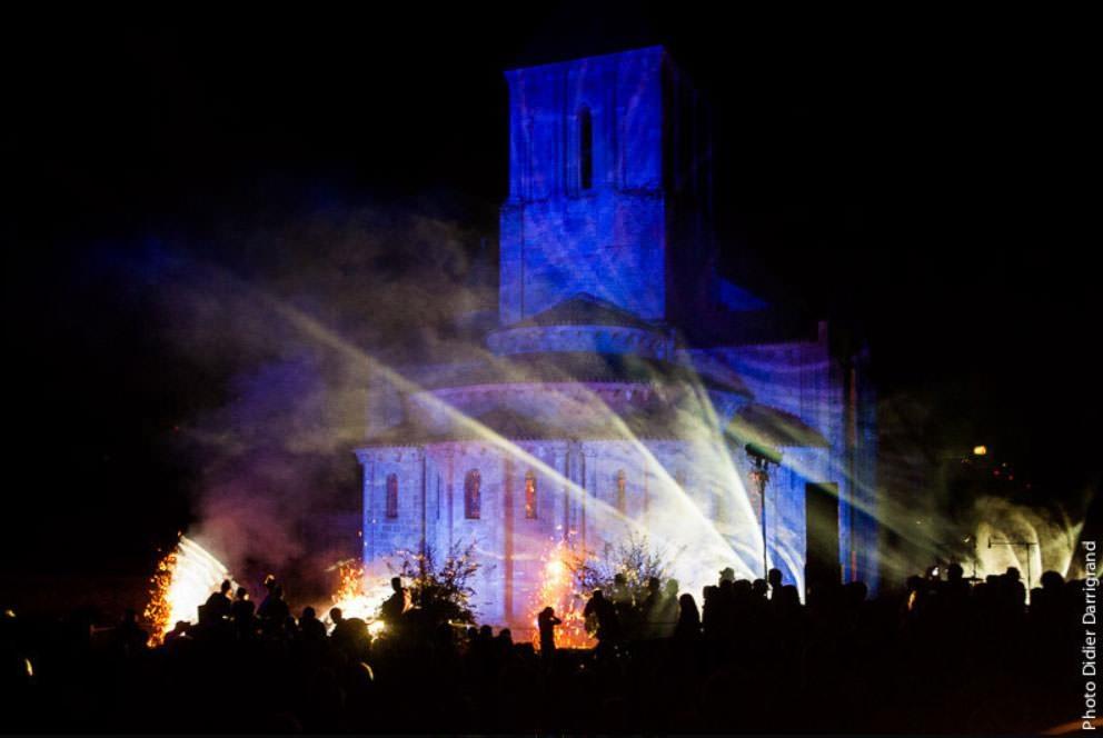 Photo de fin de spectacle des nuits Saint Hilaire 2016