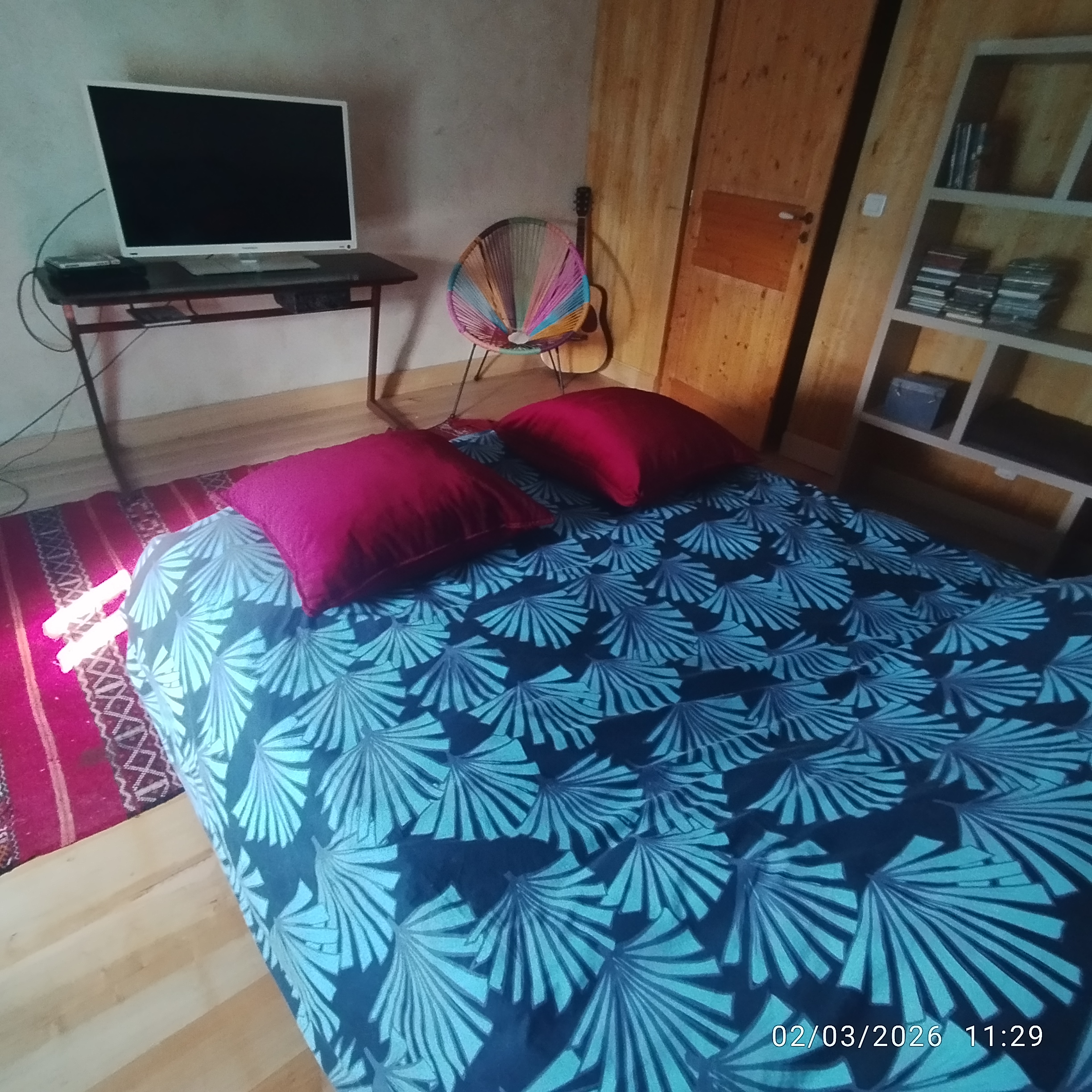 chambre étape double ou jumeaux