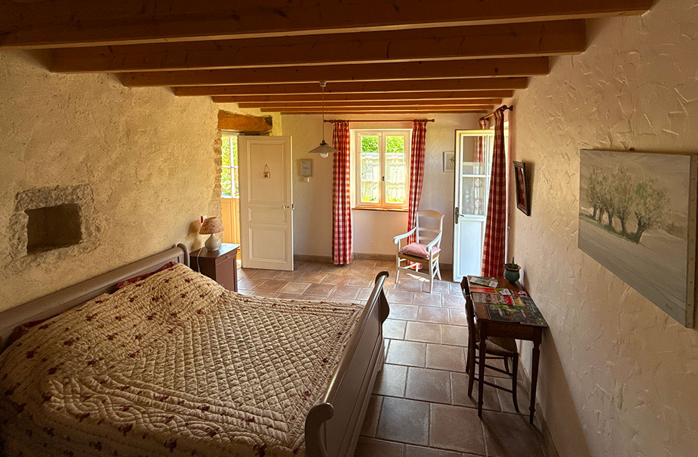 Couette et potager - chambre d'hôtes