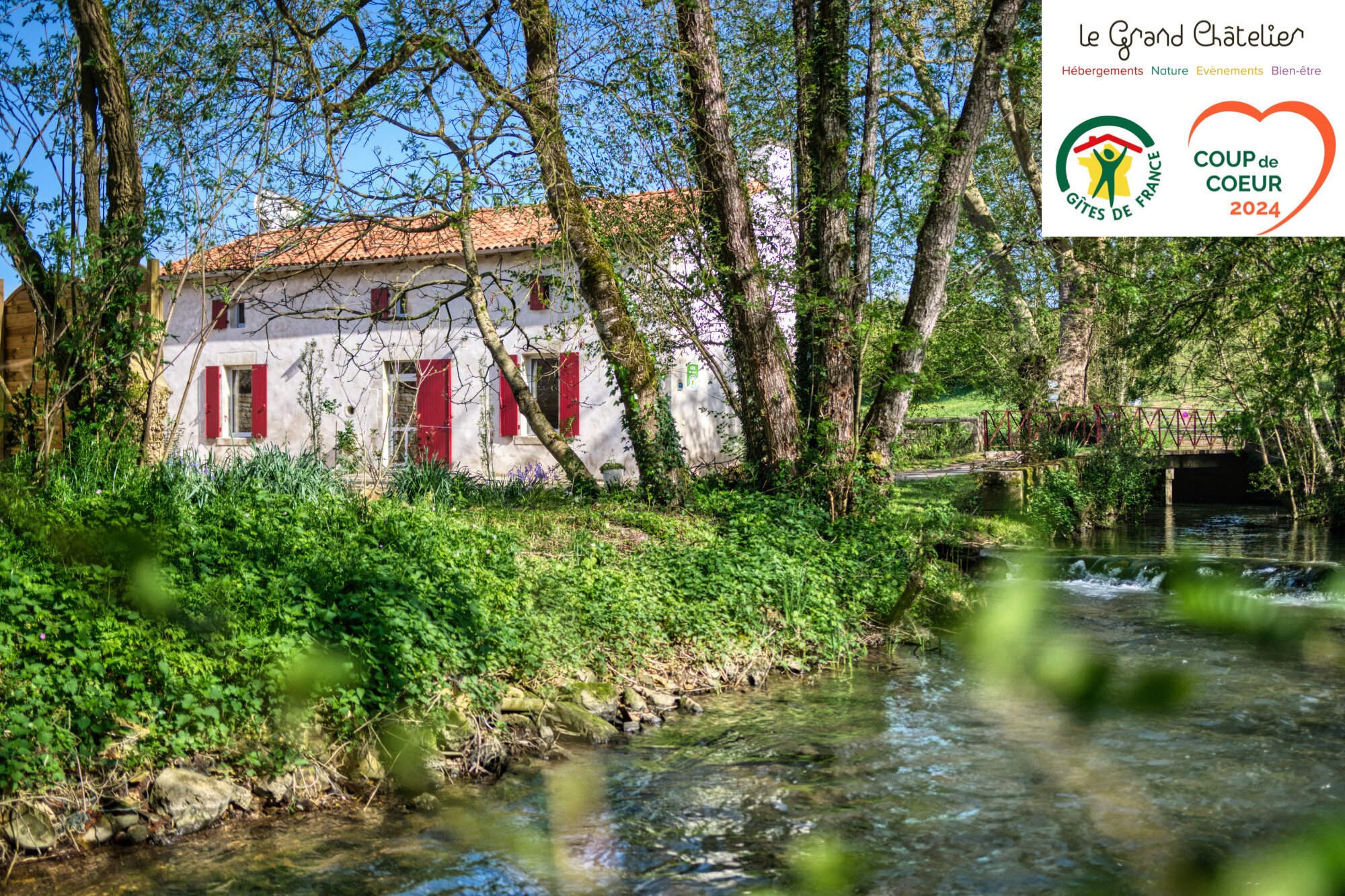 Gîte Le Grand Châtelier - éco-gîte - Mazières sur Béronne - Melle