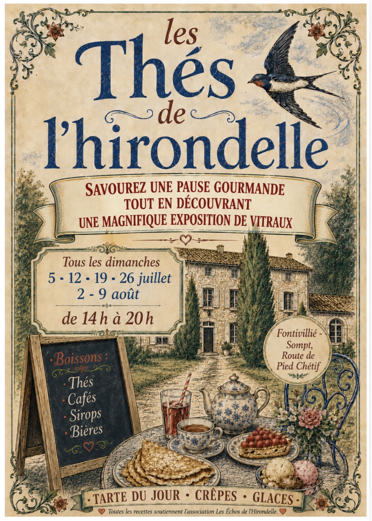 Les thés de l'hirondelle
