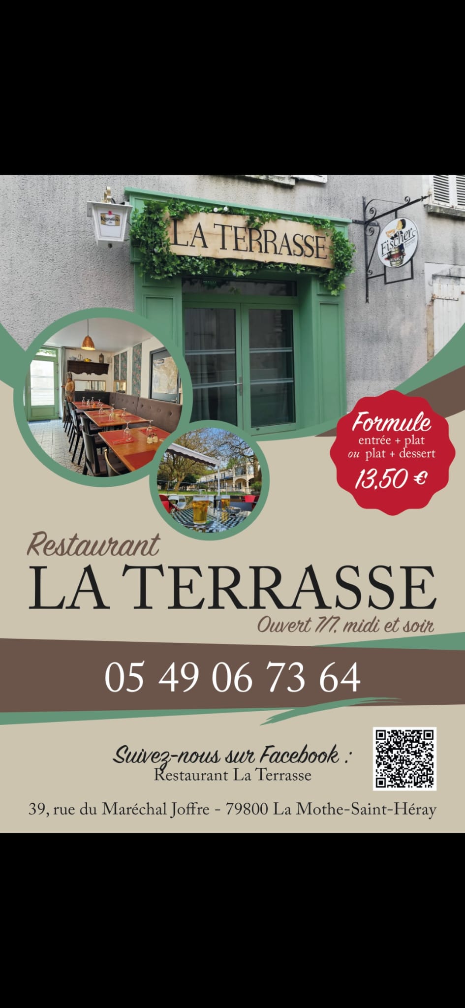 La Terrasse Flyer