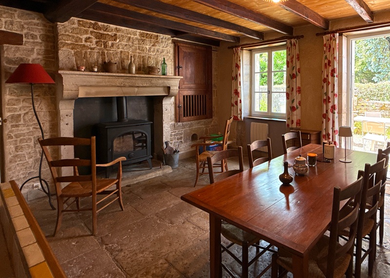 Gîte : Les ricochets salle